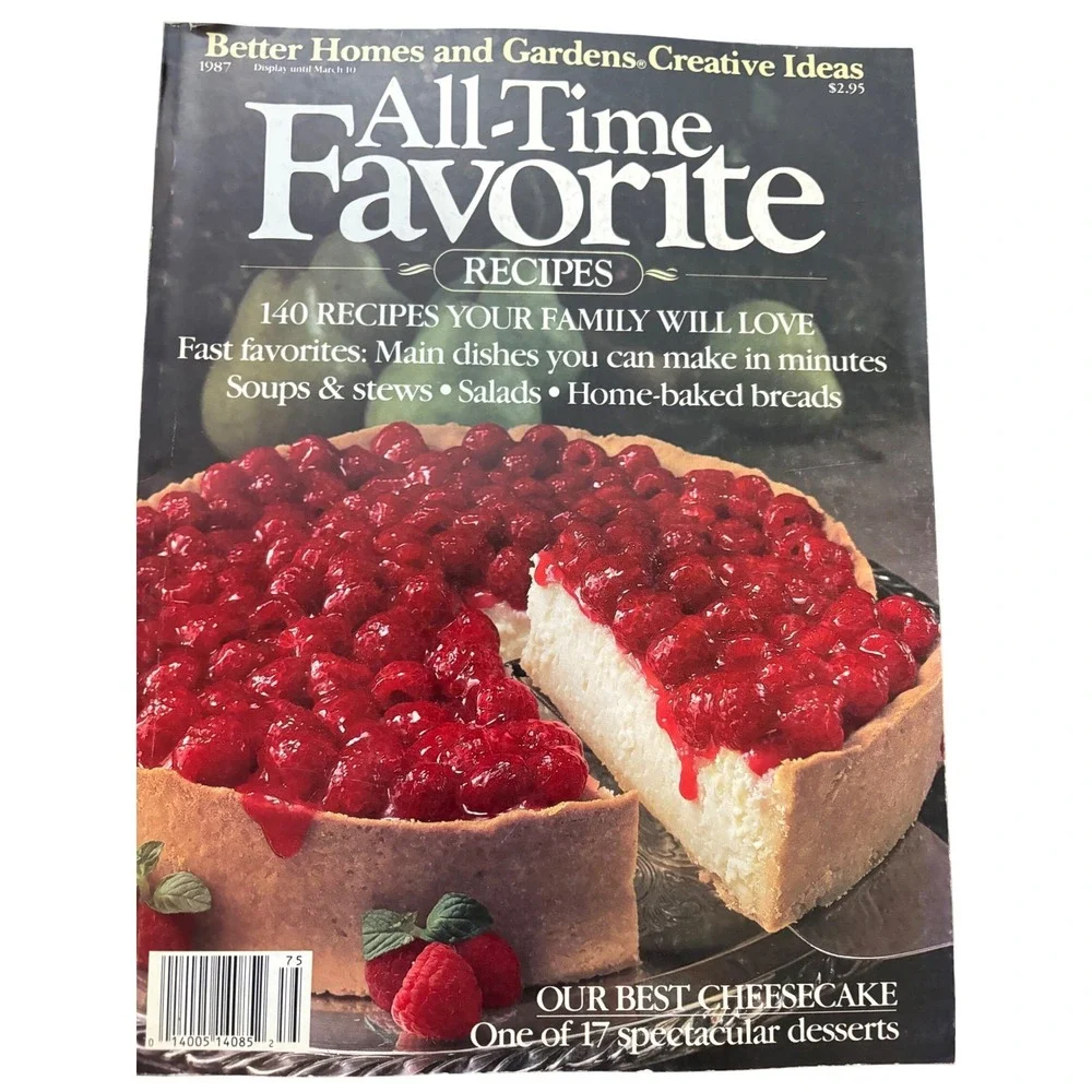 Vintage Better Homes and Gardens Creative Ideas Baking Magazines 1984-1987 Lot 4